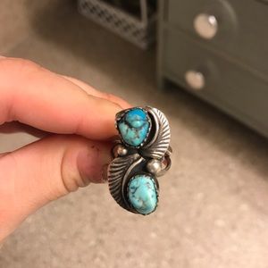 Real turquoise ring